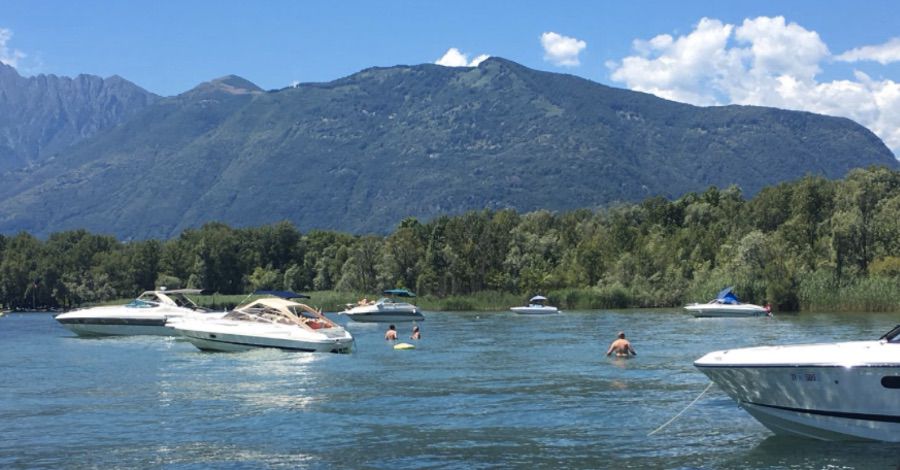 Ankerplätze und Badebuchten