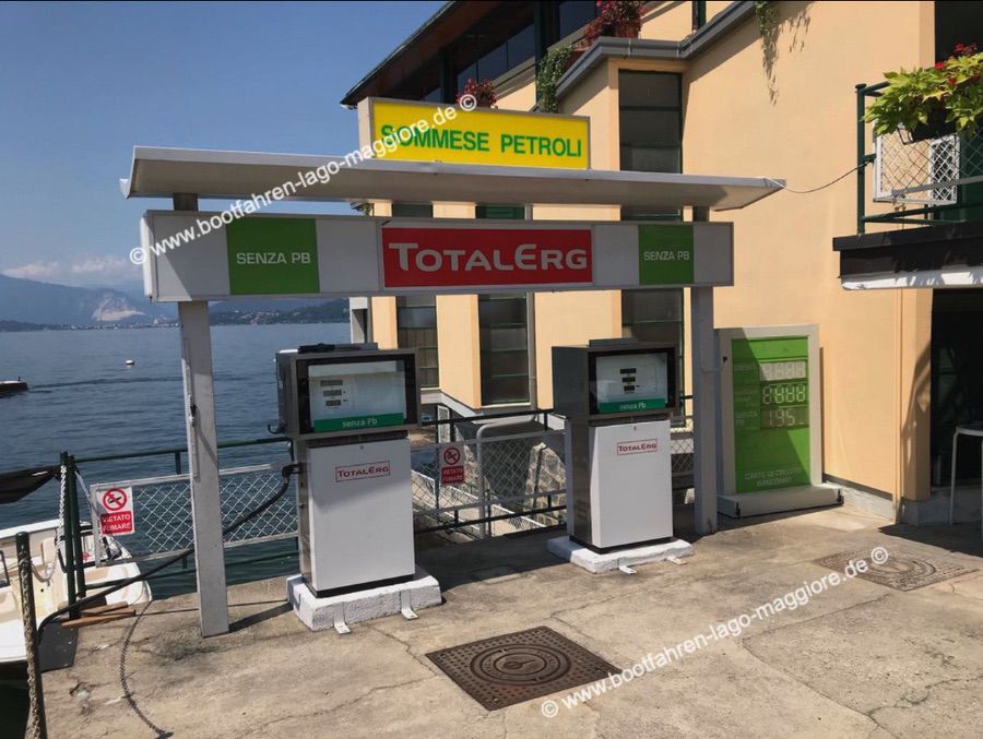 Seetankstellen Lago Maggiore